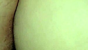 milf whore's big white ass filled deep with hot cum creampie