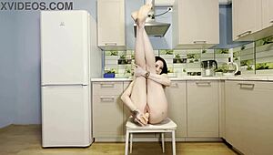 i hide camera catching horny babysitter's solo masturbation moans