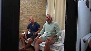 Swinger Couples Swap Wives Deepthroat Ride Doggystyle Cum Swallow Foursome