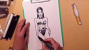 feeling her athletic latina curves bent over in tight latex doggystyle