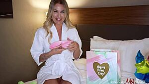 what if busty wife andi avalon got a naughty mother's day massage surprise?
