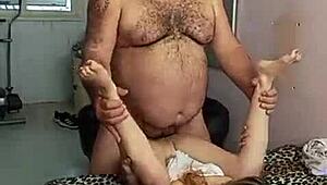 curvy fat ass in lingerie fingers for creampie