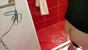 big-ass brunette pisses ejaculates with ts friend in wild compilation 💦🔥🍆