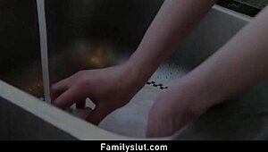 teen abi grace goes wild for big cock stuffing her pussy then gulps cumshot in mouth 💦😍