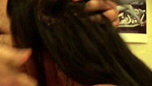 kerry spreads wide takes hard pounding ends with facial blast