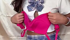 Hot damn! bitchy black gal japanese shemale schoolgirl dildos tight holes wildly!