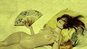 vintage erotic hairy illustrations explode with raw antique passion!