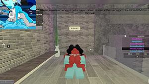 demon pounds massive futa cock until it erupts in wild futanari frenzy