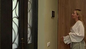 Plumber's kitchen fix sparks steamy surprise hookup