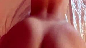 Smashing Curvy Roommate's Fat Ass Doggystyle in Dorm Till She Rides Rough