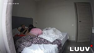 luuv films young couple kareflore and abbadon morning bedroom sex with cum on ass