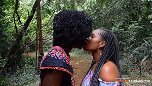Ever wondered how African milfs devour wet pussies after steamy forest dates?