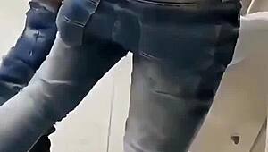 gave my ass in school bathroom to two teachers bareback