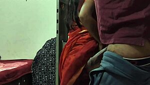 maid cleaning closet when owner sneaks in and fills her up good