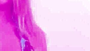 avy scott 😍 strips sexy dress rips clothes for erotic big tits pussy solo striptease 🔥