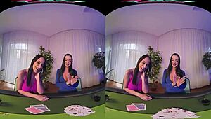 vrhush teases threesome vibes with lady gang & jennifer