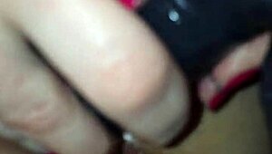 Wet Wife Squirts Wild on Monster Black Cock During Solo Fuck Tease.