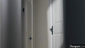 Deeper. Disobedient Cecelia Lion Bound and Spanked by Old Dom for Breaking Rules