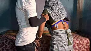 Desi Hot Bhabhi Takes Full Anal Fingering and Hard Pussy Sex with Banana Deepthroat in House