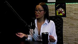 morena alice vasconcelos strips tight pussy big tits after boates confession