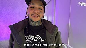 hey you called the repairman for internet but wanna deepthroat his cock instead?