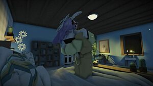 damn roblox teen rides monster cock for wild sexy fucking action