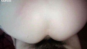 Curvy latina hermanastro shoves monster cock in big pussy