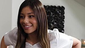 I pour sensual nuru gel naked on wet teen pussy massaging xxlayna marie and brad sterling