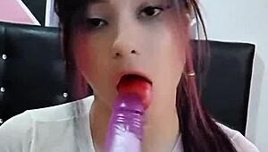 that fat latina mommy housewife gags deep on stepdad's cock homemade real