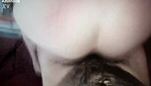 Curvy latina hermanastro shoves monster cock in big pussy