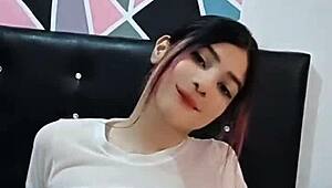 that fat latina mommy housewife gags deep on stepdad's cock homemade real