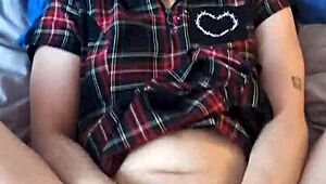 slutty fat ass trans melody sucks cock, rides hard, gapes wide, and explodes in ecstasy