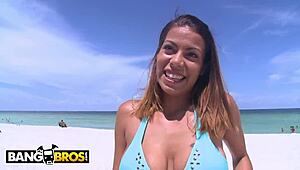 Jasmine's Giant Cuban Tits Bounce Riding Cock