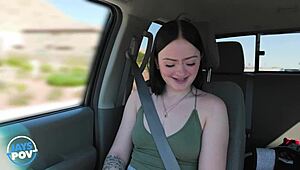 in my pov tattooed slut imani valor's tight pussy gets stretched wide