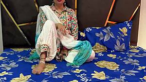 pregnant indian bhabhi flirts hard with devar begging for creampie orgasm full hindi