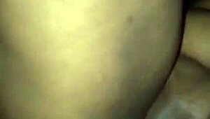 big ass bounces hard on young lad's fat cock outdoors