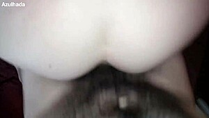 Curvy latina hermanastro shoves monster cock in big pussy