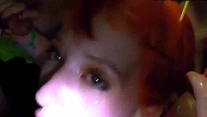 oh man this bukkake faced german slut takes monster cocks handjobs everywhere!!