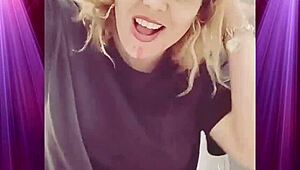 Intense Booty Shaking in Boyfriend's Tight Clothes