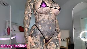 oh man this micro bikini try on haul on my big tits and ass is killin me!!