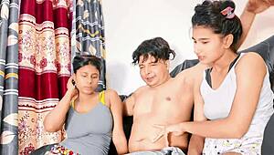 hey uttaran20 jumps into hot threesome with besties wild xxx action