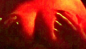 stepmom rides in the red room 😈 big tits bouncing wild