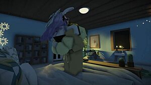 damn roblox teen rides monster cock for wild sexy fucking action