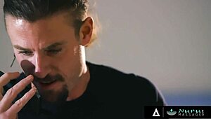 perfect busty slimthick vic's oiled nuru massage turns into deepthroat riding fuck compilation