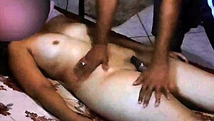 massaging bailey quinn's juicy big pussy lips leads to wet anal fisting