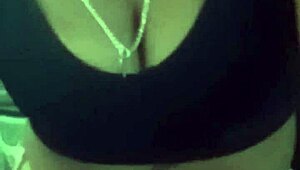 her big tits papaya pops out while masturbating and she teases not to grab it 😏🍈