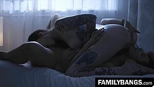 stepsister rocky emerson sneaks into bella rolland's room for secret 69 scissoring