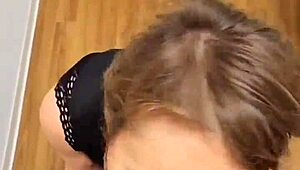 a hot french milf queen blows cocks everywhere outdoors in sexy lingerie