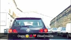 sexy milf blows load in dirty panty play session