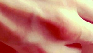 Fingering cheating stepaunt's tiny tight pussy!